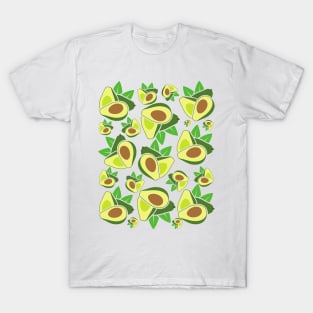 Avocado Pattern / Aguacates T-Shirt